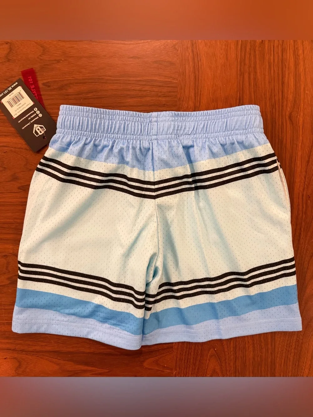 Baseball Lifestyle 101 Kids Youth Small Light Crayon Athletic Shorts NWT